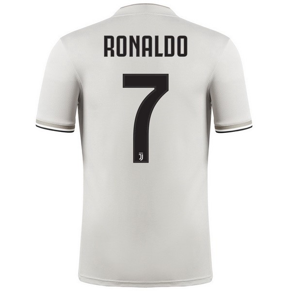 Camiseta Juventus NO.7 Ronaldo Segunda equipo 2018-19 Marron